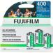  Fuji Film FUJIFLM 35mm цвет nega плёнка 135 размер FUJIFIM400 ISO чувствительность 400 36 листов .3 штук на английском языке . departure примечание 