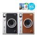  Cheki instax mini Evo черный Brown корпус &amp; пленка 30 листов &amp; маленький карта файл 1 шт. комплект hybrid камера мгновенной печати Fuji Film 