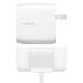 BELKIN 30W + 30W 2�ݡ��� PPS USB-C PD��®���Ŵ� + 30W 4�ݡ��Ƚ���ʬ�۴糧�å�  �ۥ磻�� WCB010dq2MWH-B7 ��USB Power Delivery�б� /15W��