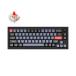 ( б/у )Keychron ( выставленный товар ) Keychron Q2 Q2-M1-US красный ось | карбоновый черный | английский язык расположение коробка повреждение товар 