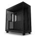 ( б/у )NZXT ( выставленный товар ) H6 FLOW CC-61FB-01 черный коробка повреждение товар 