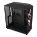( б/у )NZXT ( выставленный товар ) H6 Flow RGB CCH61FB-R1 черный коробка повреждение товар 
