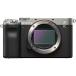 SONY(�\�j�[) ��7C �~���[���X���J����  �V���o�[ ILCE-7CS �m�{�f�B�P�́n