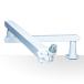 CENTURY( Century )ge-ming Mike arm Snow Viper RACEN CRC-GMCARM01WH