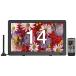 TEES 14V type портативный телевизор черный PTV-140-BK