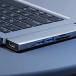 MacBook Pro / AirѡUSB-C2 ᥹ ɥåȣ2 / HDMI / USB-A2 / USB-C2USB PDб 87W ɥå󥰥ơ  쥤 GeeHub-X1 Ρ