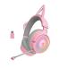 RZ04-05170200-R3M1ge-ming headset Kraken Kitty V3 Pro[ кошка ушко (уголок) ] Quartz розовый [ беспроводной (Bluetooth+USB-C)+ проводной / обе уголок / головная повязка...