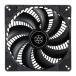Silver Stone �������ե��� [180mm /1200RPM] Air Penetrator 184i PRO �֥�å� SST-AP184i-PRO