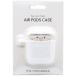 GOPPA AirPods(�������ݥå�)�ѥ��ꥳ���󥸥㥱�å� ���ȥ�åץۡ����դ� �ۥ磻�� GP-APSC1/W ��864�� [�����Բ�]