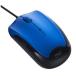 Nakabayashi MUSUKT124BL（3ボタン・ブルー）  有線BlueLEDマウス［USB・Mac／Win］ 静音