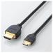 ELECOM(쥳) DH-HD14EM20BK(ͥåб/HIGH SPEED HDMI-Mini֥/2.0m)