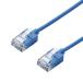 ELECOM(���쥳��) CAT6A LAN�����֥� �����ѡ�������2m���֥롼�ˡ�LD-GPASS/BU2