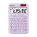 SHARP( sharp ) Mini Nice размер калькулятор violet серия EL-M336-VX [10 колонка /W налог показатель соответствует ]