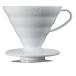  HARIO V60 проникновение дриппер 02 белый VDR-02-W