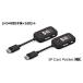 PRINCETON(�ץ�󥹥ȥ�) �̥磻��쥹HDMI��������(HDMI�ѣ�2) SP Cast Pocket 4K (�磻��쥹HDMI to HDMI) �֥�å� SPCASTPOCKET4K-H1SET