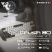 KIBU ܡ Crush 80 Pro(Ѹ) å PC80RERED ͭ磻쥹 /BluetoothUSB
