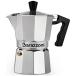 BARAZZONI прямой огонь для Espresso кофеварка 2 cup LA CAFFETTIERA ALLUMINIO E COLORATA серебряный 830005502