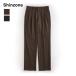 THE SHINZONEsin Zone WASHABLE WOOL CHRYSLER PANTS омыватель bru шерсть Chrysler брюки 26AMSPA09 женский 