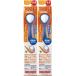 . brush W-1....sm- The - double one . cleaner 2 pcs set SHIKIEN color incidental 