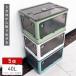 ���[�{�b�N�X �܂肽���� 40L 5�� �Z�b�g �ӂ��t�� �L���X�^�[�t�� �v���X�`�b�N �R���e�i �ӂ��� �O�J�� �� ���[�P�[�X �L�b�`�� ���� �X���� �ςݏd��