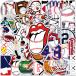  Mini sticker seal set baseball pattern 49 sheets 