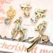 New сделано в Японии новый цвет 2 штук лента Bambi птица Crown узор crystal Stone K16GP Gold металлические части metal детали ручная работа L&amp;A
