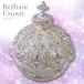 [ стандартный товар ] brilliant Crown (AB серебряный ).. бардачок модный место хранения кейс для украшений украшение интерьер смешанные товары Северная Европа симпатичный Британия ..pi. earth 