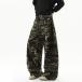  брюки багги камуфляж futoshi . широкий брюки милитари брюки Roo z низ длинный длина мужской 2025 осень-зима 