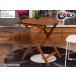  восток . складной высокий стол Brown W60×D60×H70 NX-532 Cafe стол обеденный складной круглый производитель прямая поставка бесплатная доставка 