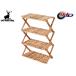  Captain Stag CS Classics из дерева 4 уровень MOVE подставка 600 UP-2580 складной полки место хранения кемпинг уличный бесплатная доставка 