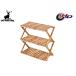  Captain Stag CS Classics из дерева 3 уровень MOVE подставка 600 UP-2581 складной полки место хранения кемпинг уличный бесплатная доставка 