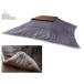  восток . незначительный .. котацу futon квадратный бандана способ серый kotatsu.. futon KK-237.... производитель прямая поставка бесплатная доставка 