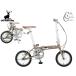  Captain Stag monte AL-FDB141 хаки 14 type одиночный механизм велосипед cycle складной YG-1413 производитель прямая поставка юридическое лицо только рассылка 