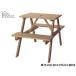  восток . стол & bench W75 Brown W75×D120×H75.5×SH45 ODS-91LBR сборка тип чай уличный кемпинг стол стул производитель прямая поставка бесплатная доставка 