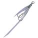  Hayabusa assist hook necktie Tune fish tail M FS580 # 1 i blur crepe-de-chine silver 