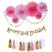 grattis �a���� �p�[�e�B�[ ���� �o���[�� �n�[�t�o�[�X�f�[ HALF 1/2 �Z�b�g �M�L�� ���D �K�[�����h:HAPPY HALF BIR