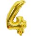 o день рождения цифра ba Rune Gold день рождения большой способ судно SNS.. Insta .. номер 40 дюймовый день рождения младенец party украшение .(4)