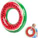  надувной круг отходит колесо float мода складной взрослый детский ( арбуз ) водные развлечения для интересный . морская вода . лето. каникулы пляж бассейн party (80cm,