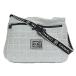  Chanel CHANEL sportsline сумка на плечо хлопок здесь Mark сумка "почтальонка" серый черный [ б/у товар ][ хорошая вещь ]