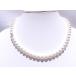  Mikimoto MIKIMOTO жемчуг колье серебряный ..M очарование имеется 7-7.5mm шар [ б/у ][ степень A][ прекрасный товар ]