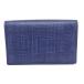  Loewe LOEWE футляр для визитных карточек LINENlinenBUSINESS CARDHOLDER футляр для карточек кожа телячья кожа темно-синий [ не использовался ][ степень S][ первоклассный прекрасный товар ]