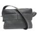  Bottega Veneta сетка 337091 Cross сумка "body" сумка на плечо черный чёрный кожа [ б/у ][ степень A-][ хорошая вещь ]