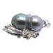  Mikimoto MIKIMOTO K14WG белое золото ba блокировка жемчуг obidome mere diamond жемчуг × бриллиант [ б/у ][ степень A][ прекрасный товар ]