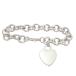  Tiffany TIFFANY&Co. breath 925 Heart plate серебряный SV возврат tu Heart [ б/у ][ степень A-][ хорошая вещь ]