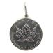  рамка-оправа Pt850 платина Elizabeth монета Maple leaf 1 унция оригинальный платина Pt999 подвеска head 50 доллар 1990 год [ б/у ][ степень A]