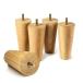 4 pcs set sofa legs 5cm furniture legs wooden, table legs tree 5 from 70 Cm height natural wood M6 M8 M10 standard bolt attaching, sofa bed cabinet pair. for exchange 
