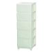 [ width 34× depth 41.5× height 106.1cm] storage chest plastic drawer te Connie chest white 5 step living storage 