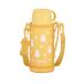 THERMOS Thermos вакуум изоляция 2 way бутылка FJJ-602WFB-YWH желтый белый 600ml
