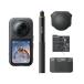 Insta360 CINSABXA-X603 insta360 X6 двойной 1|1.1 дюймовый квадратный сенсор установка 8K50fps 360 раз анимация соответствует с дополнительным аккумулятором черный 