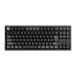 keychron Q3U-M4V-JIS беспроводной механический клавиатура Q3 Ultra banana ось японский язык расположение цифровая клавиатура отсутствует черный 